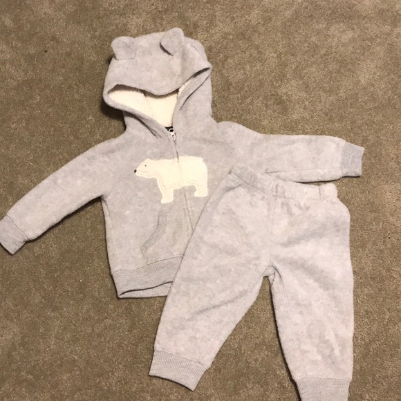Carter's Other - Carters Fleece Polar Bear Set